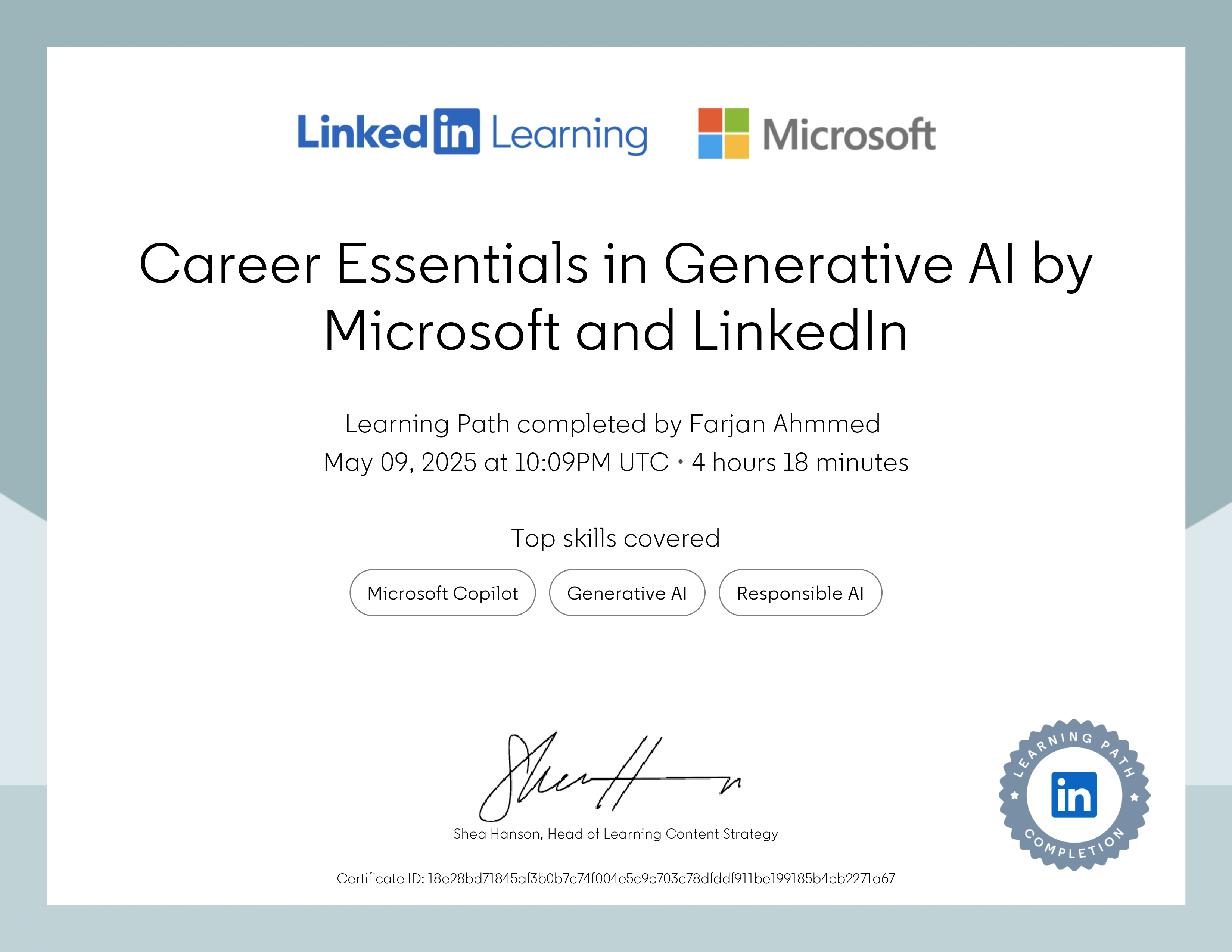 Career Essentials in Generative AI